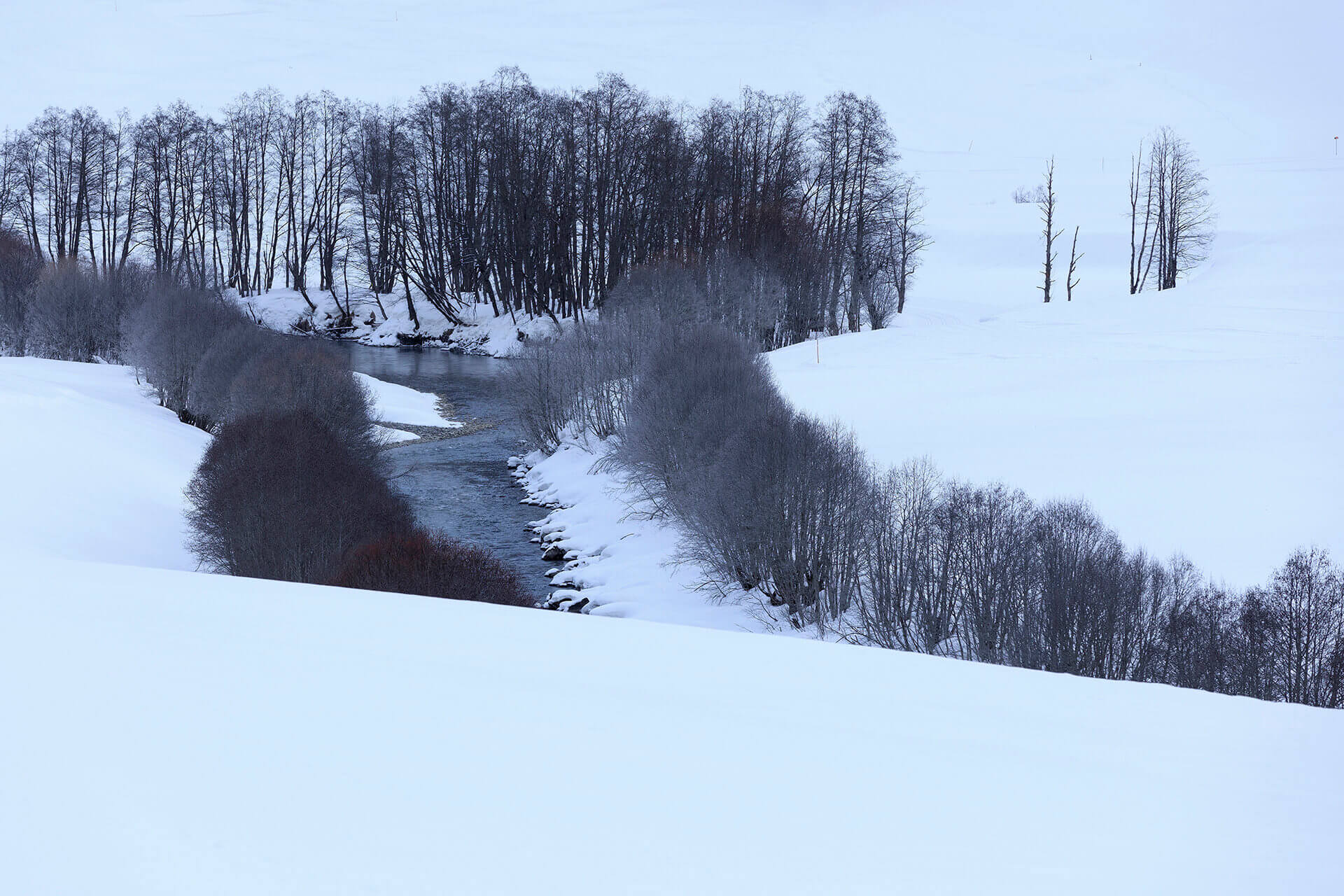 Le fleuve Rhône, Km 18 Canton du Valais, Reckingen