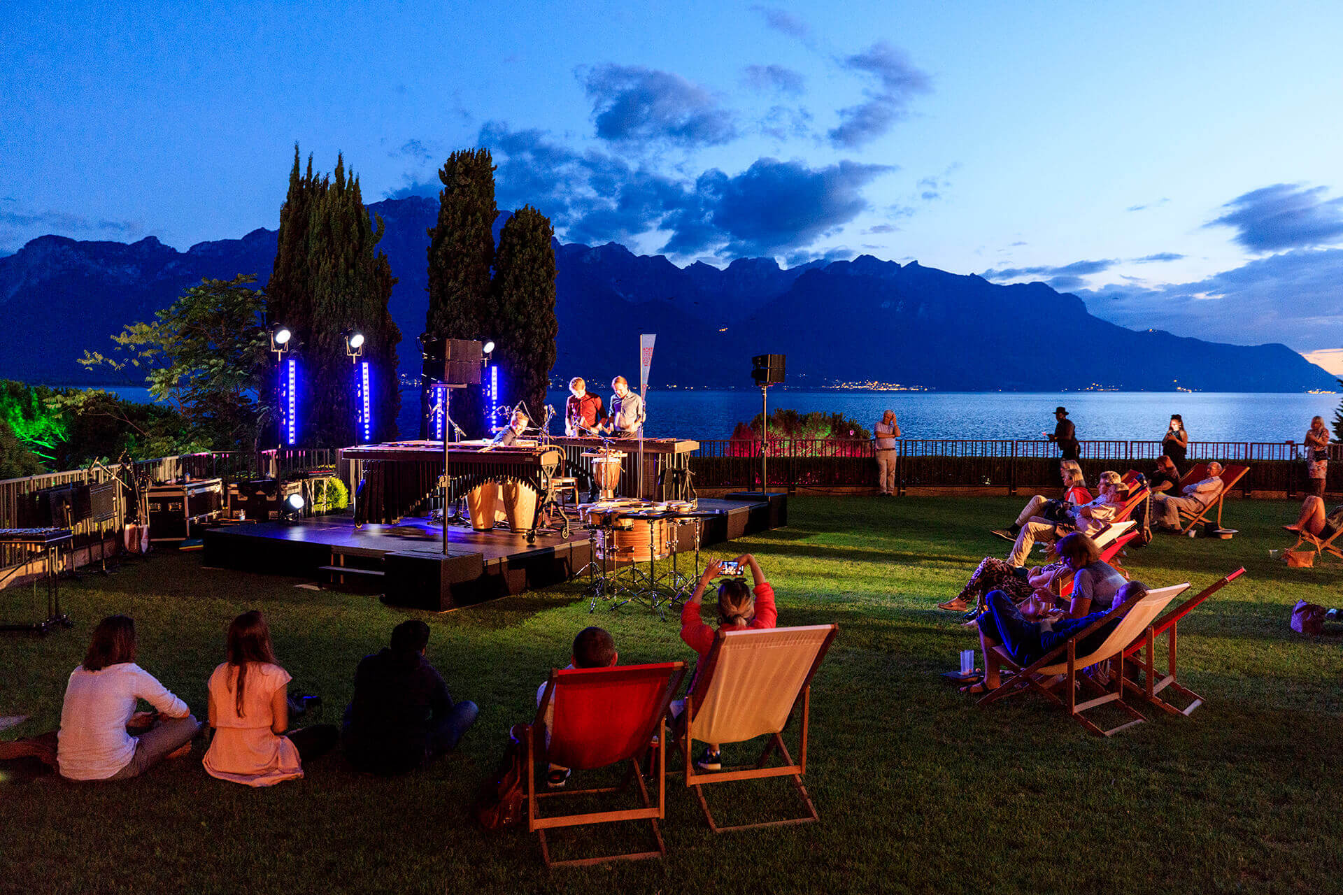 Le fleuve Rhône, Km 168 Canton de Vaud, Montreux