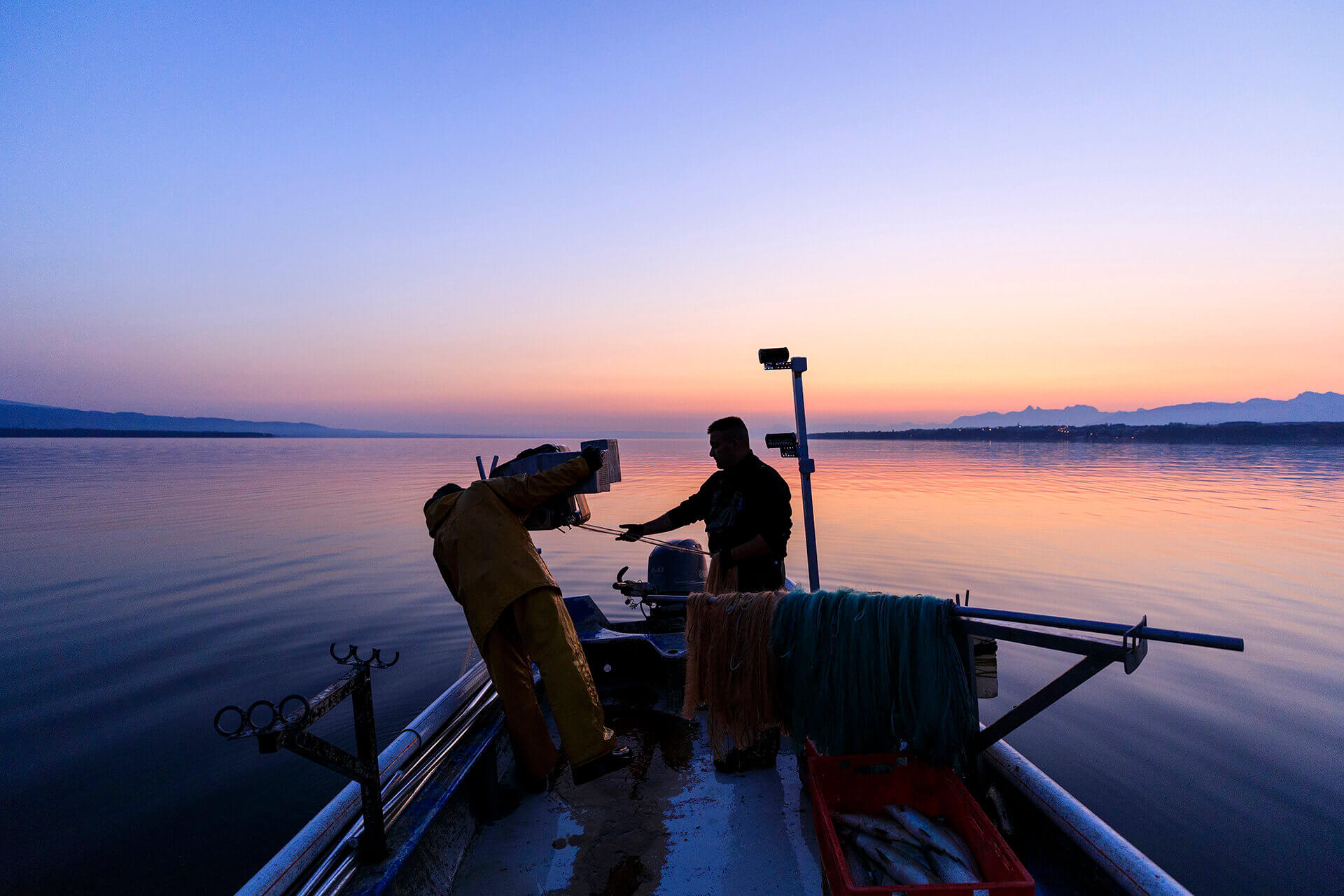 Le fleuve Rhône, Km 217 Canton de Vaud, Nyon